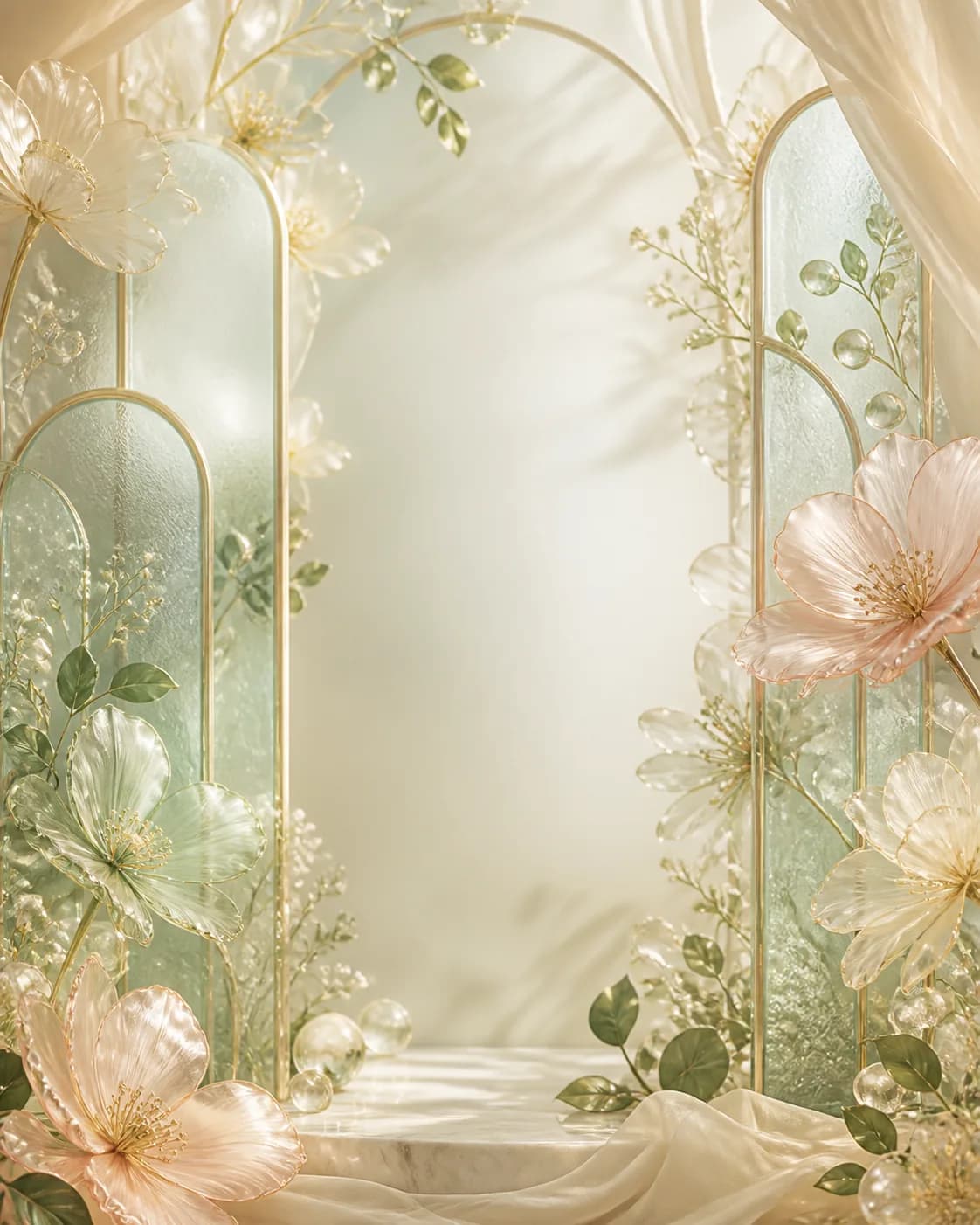 Diseño Jardín de Cristal
